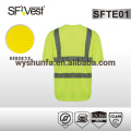 hi vis workwear protective clothing safety t-shirt 3m high visibility tape work clothing